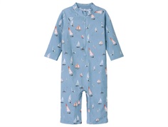 Name It swimsuit mountain spring with boats UPF 50+  